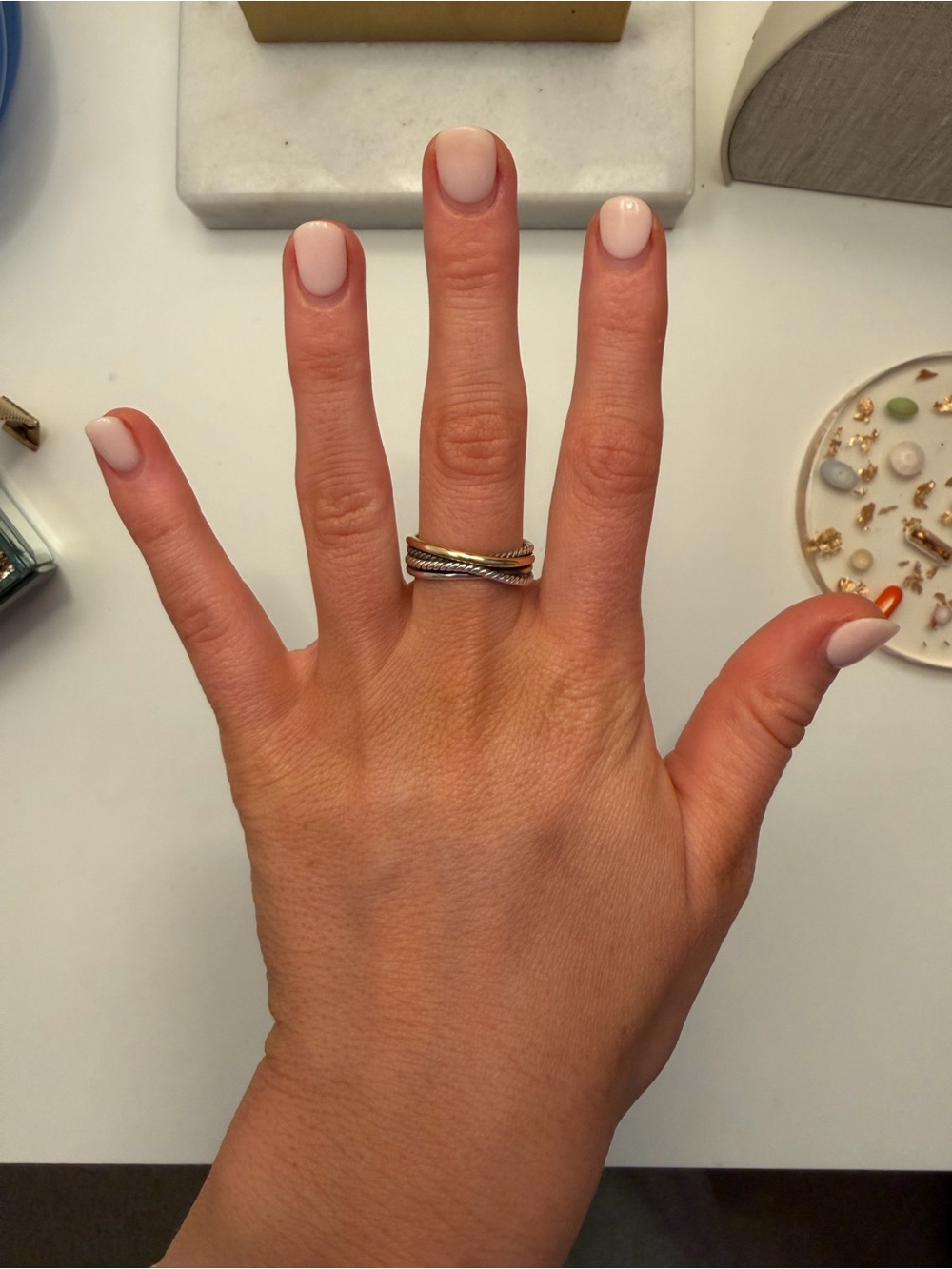 David Yurman Crossover Band Ring - Picture 2 of 4